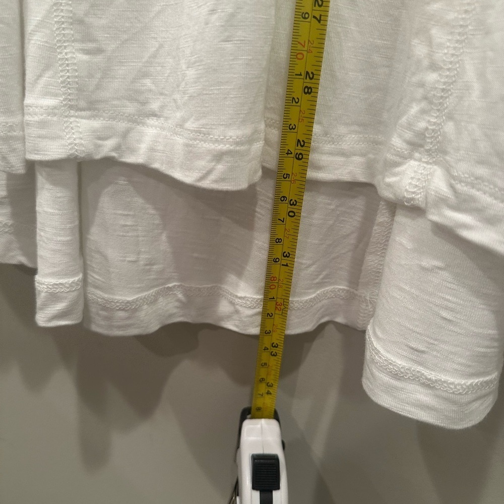 Soft Surroundings V-Neck Women's Tunic Stretchy Casual Staple Versatile Sz M - Picture 3 of 8